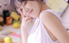 奶茶色系小姐姐图片头像,温柔如奶茶，甜美如你